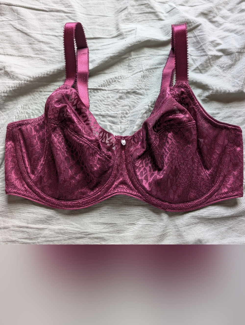 NWOT Fantasie Envisage Side Support Wired Bra 32DDD Mulberry
